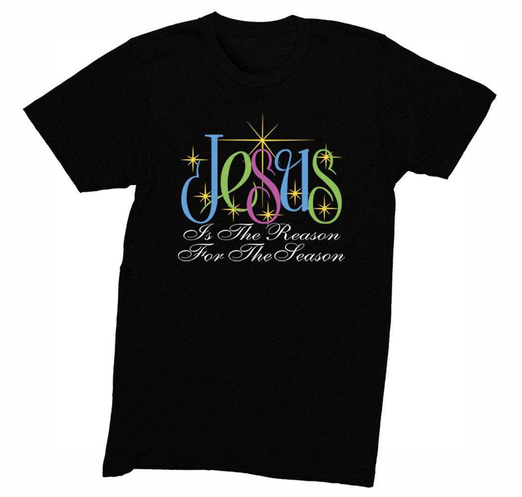 XtraFly Apparel Men's Jesus is the Reason For the Season Christian Chr
