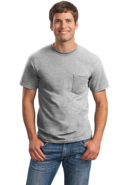Gildan Ultra Cotton 100% Cotton T-Shirt with Pocket
