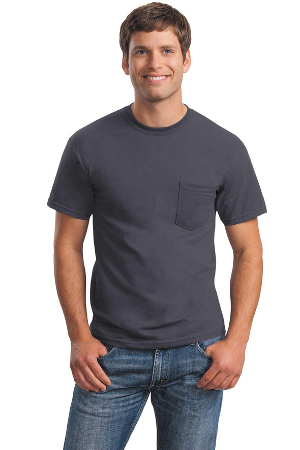 Gildan Ultra Cotton 100% Cotton T-Shirt with Pocket