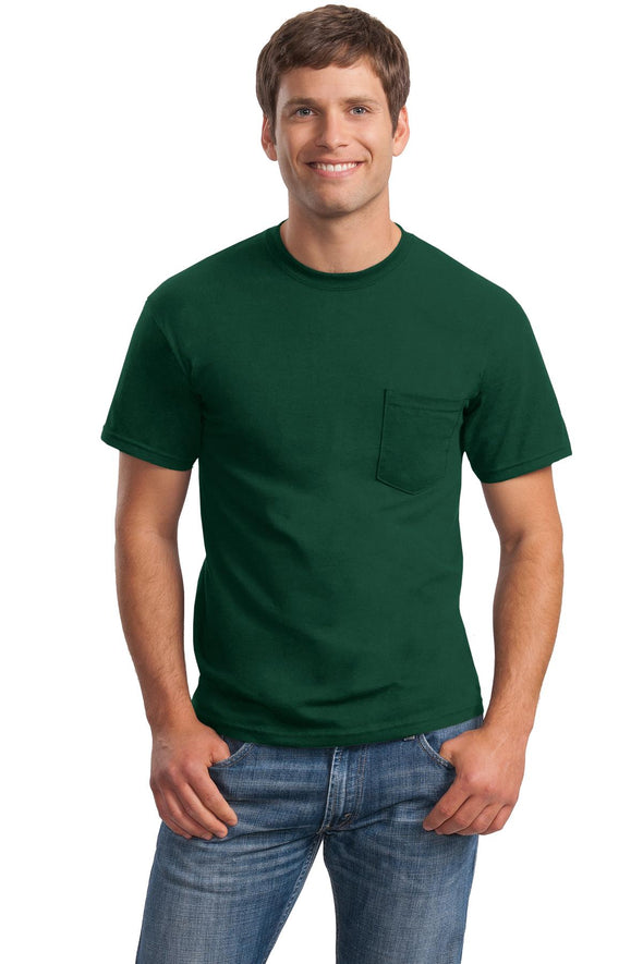 Gildan Ultra Cotton 100% Cotton T-Shirt with Pocket