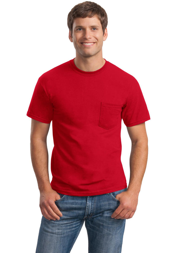Gildan Ultra Cotton 100% Cotton T-Shirt with Pocket