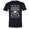 XtraFly Apparel Men's Shitters Full Griswold Ugly Christmas Crewneck Short Sleeve T-shirt