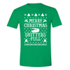 XtraFly Apparel Men's Shitters Full Griswold Ugly Christmas Crewneck Short Sleeve T-shirt