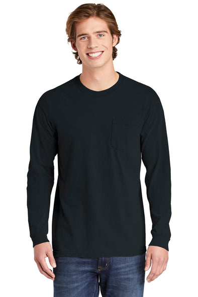Comfort Colors Heavyweight Ring Spun Long Sleeve Pocket Tee