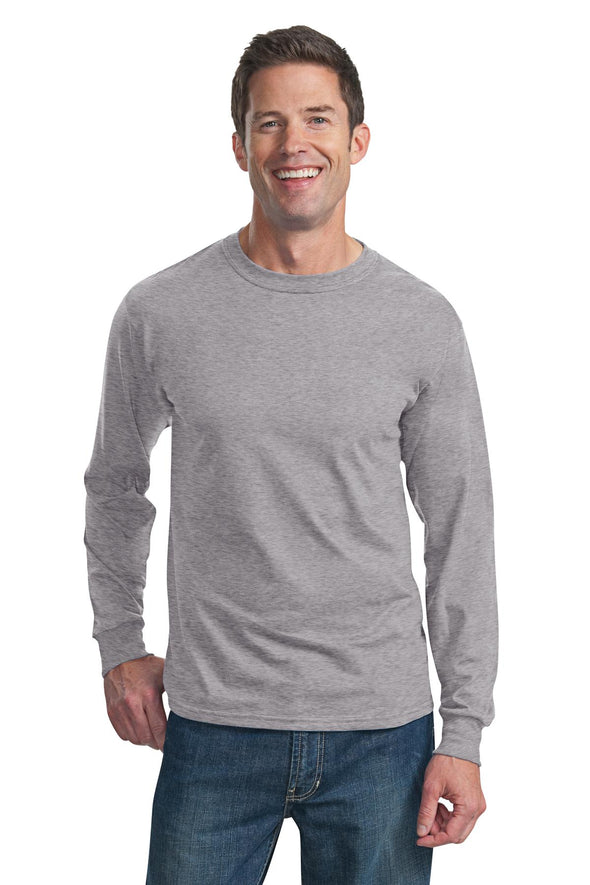 Fruit of the Loom HD Cotton 100% Cotton Long Sleeve T-Shirt