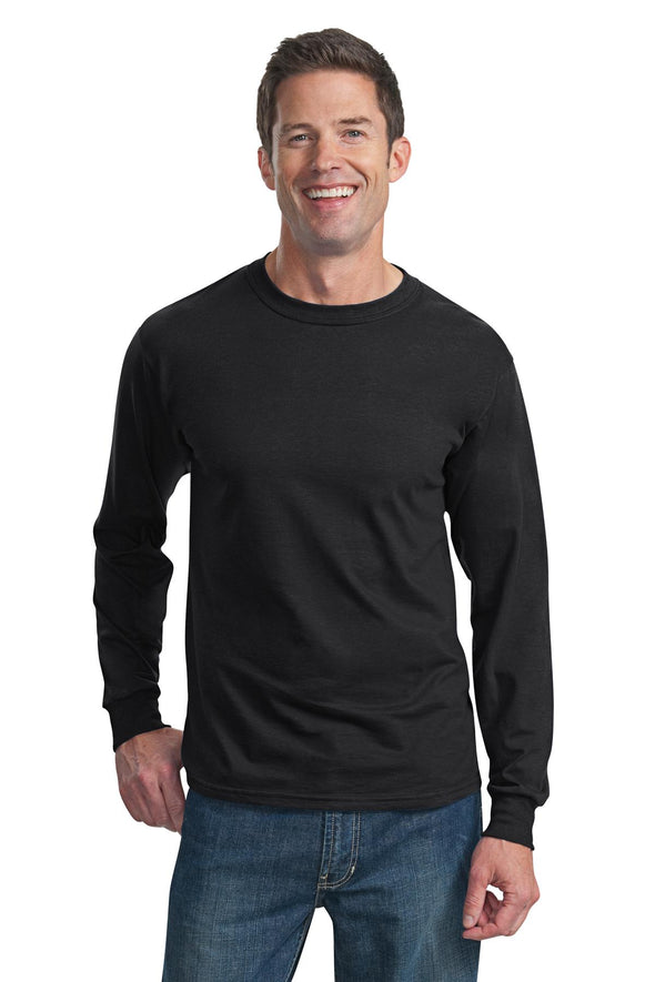 Fruit of the Loom HD Cotton 100% Cotton Long Sleeve T-Shirt