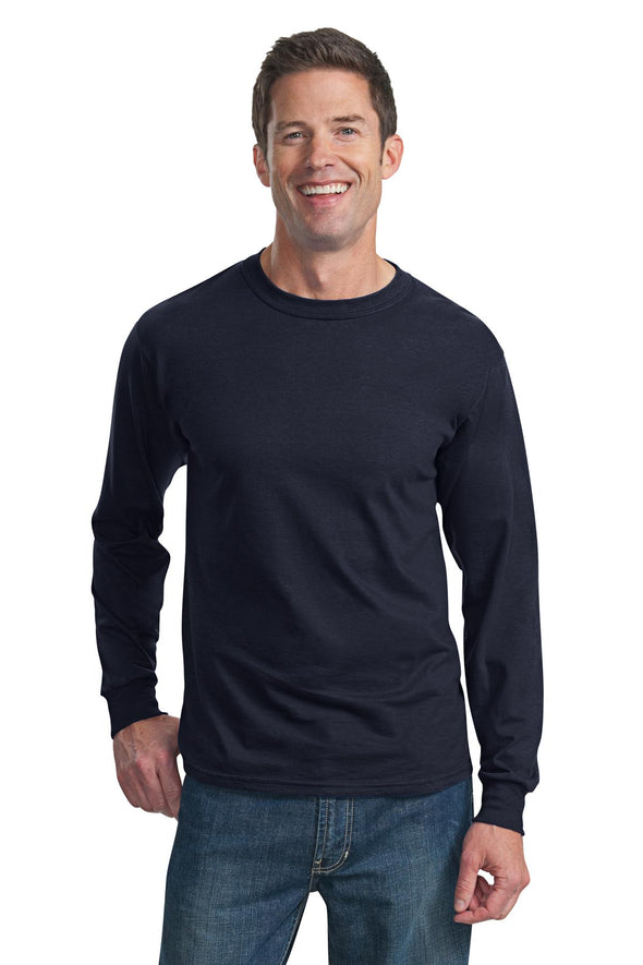 Fruit of the Loom HD Cotton 100% Cotton Long Sleeve T-Shirt