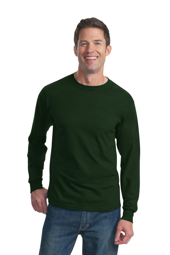Fruit of the Loom HD Cotton 100% Cotton Long Sleeve T-Shirt