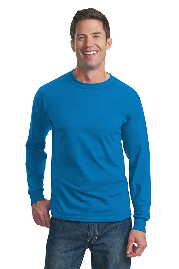 Fruit of the Loom HD Cotton 100% Cotton Long Sleeve T-Shirt