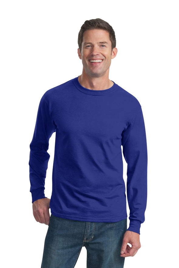 Fruit of the Loom HD Cotton 100% Cotton Long Sleeve T-Shirt