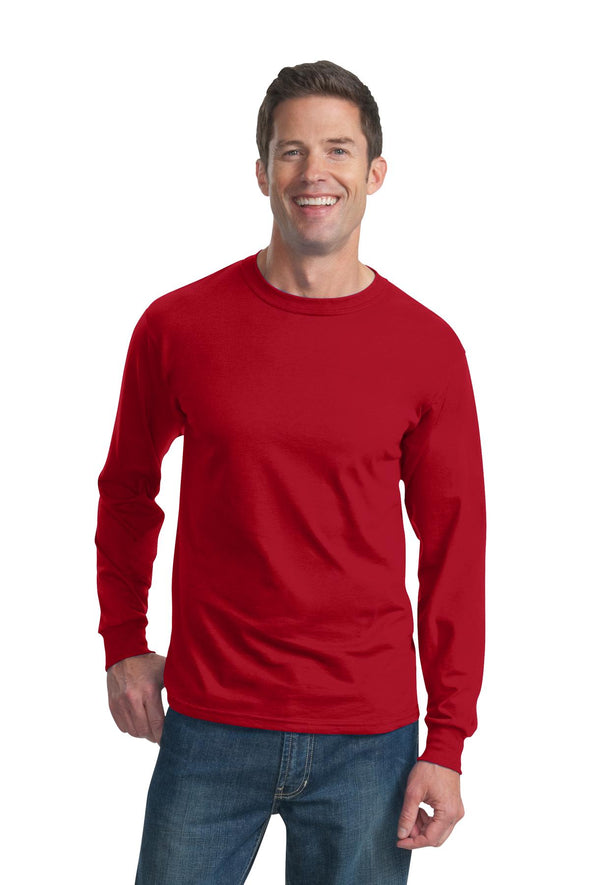 Fruit of the Loom HD Cotton 100% Cotton Long Sleeve T-Shirt