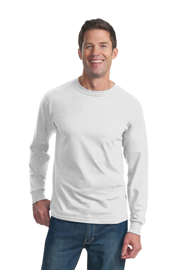 Fruit of the Loom HD Cotton 100% Cotton Long Sleeve T-Shirt