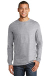 Hanes Beefy-T - 100% Cotton Long Sleeve T-Shirt
