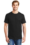 Hanes Beefy-T - 100% Cotton T-Shirt with Pocket