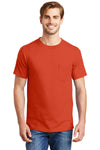 Hanes Beefy-T - 100% Cotton T-Shirt with Pocket