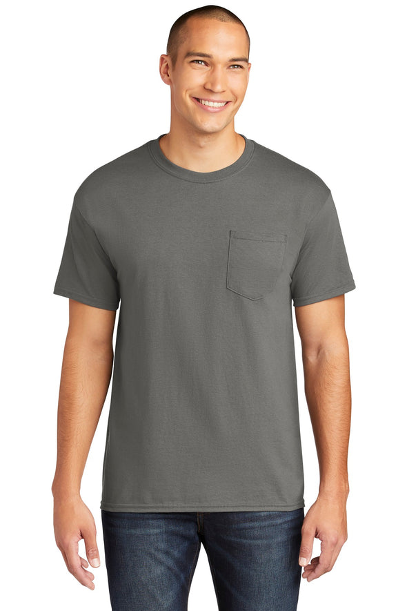 Gildan Heavy Cotton 100% Cotton Pocket T-Shirt