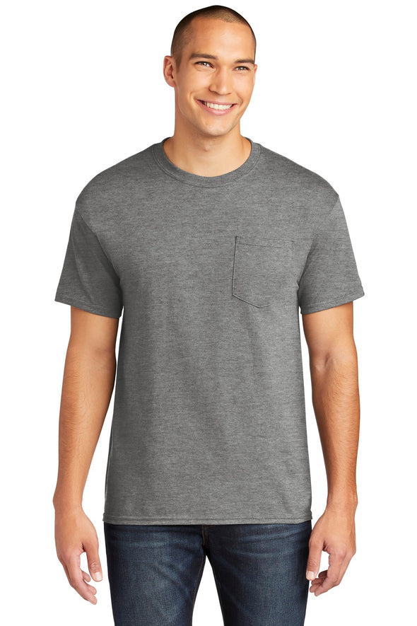 Gildan Heavy Cotton 100% Cotton Pocket T-Shirt
