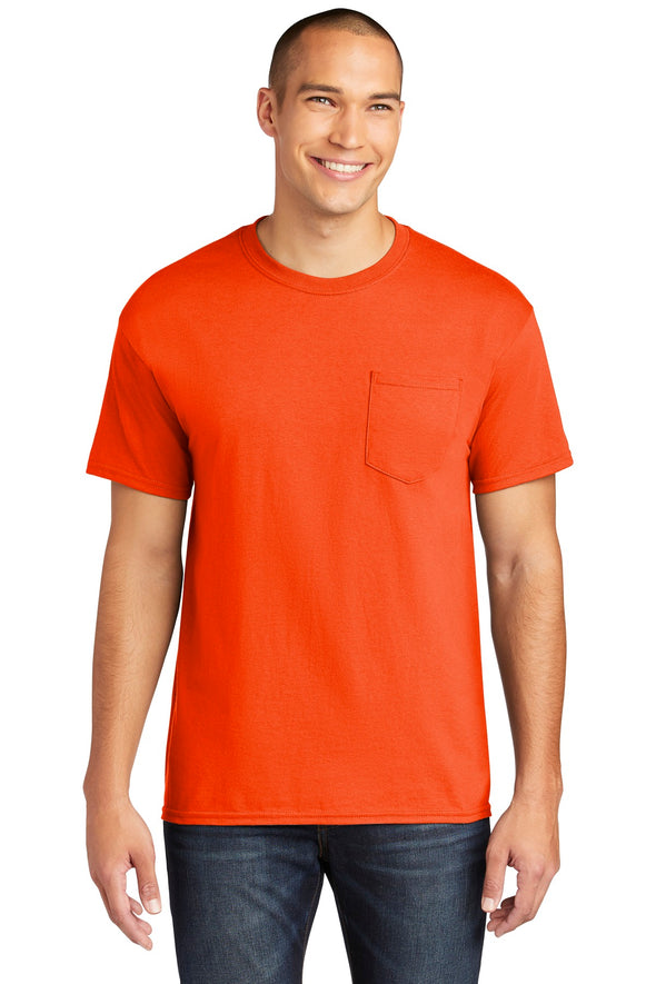 Gildan Heavy Cotton 100% Cotton Pocket T-Shirt
