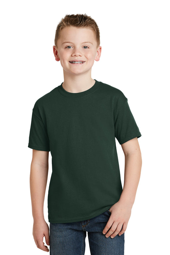 Hanes Youth EcoSmart 50/50 Cotton/Poly T-Shirt