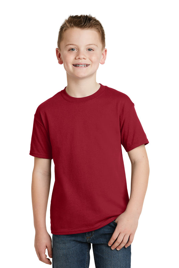 Hanes Youth EcoSmart 50/50 Cotton/Poly T-Shirt