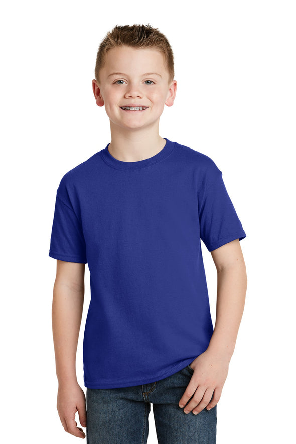 Hanes Youth EcoSmart 50/50 Cotton/Poly T-Shirt
