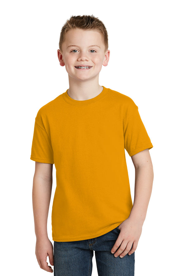 Hanes Youth EcoSmart 50/50 Cotton/Poly T-Shirt