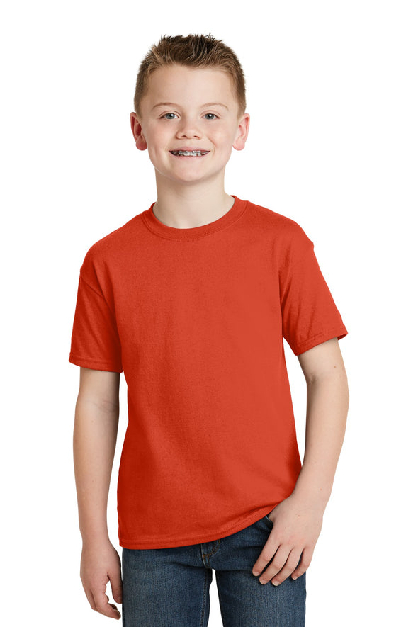 Hanes Youth EcoSmart 50/50 Cotton/Poly T-Shirt