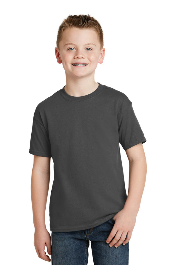 Hanes Youth EcoSmart 50/50 Cotton/Poly T-Shirt