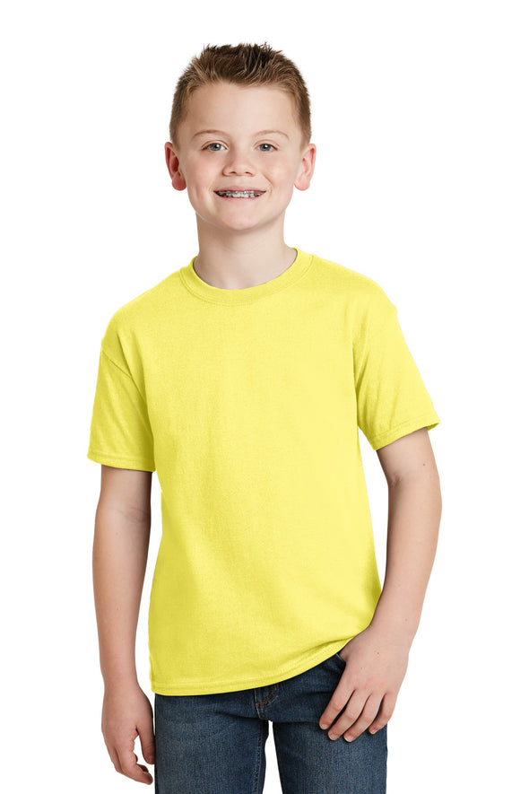Hanes Youth EcoSmart 50/50 Cotton/Poly T-Shirt