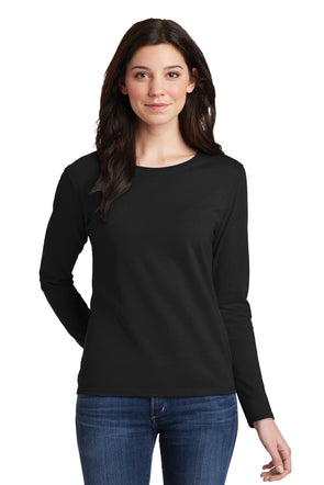 Gildan Ladies Heavy Cotton 100% Cotton Long Sleeve T-Shirt