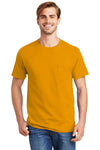 Hanes Tagless 100% Cotton T-Shirt with Pocket