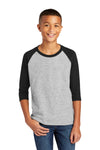 Gildan Heavy Cotton Youth 3/4-Sleeve Raglan T-Shirt