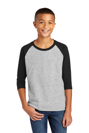 Gildan Heavy Cotton Youth 3/4-Sleeve Raglan T-Shirt