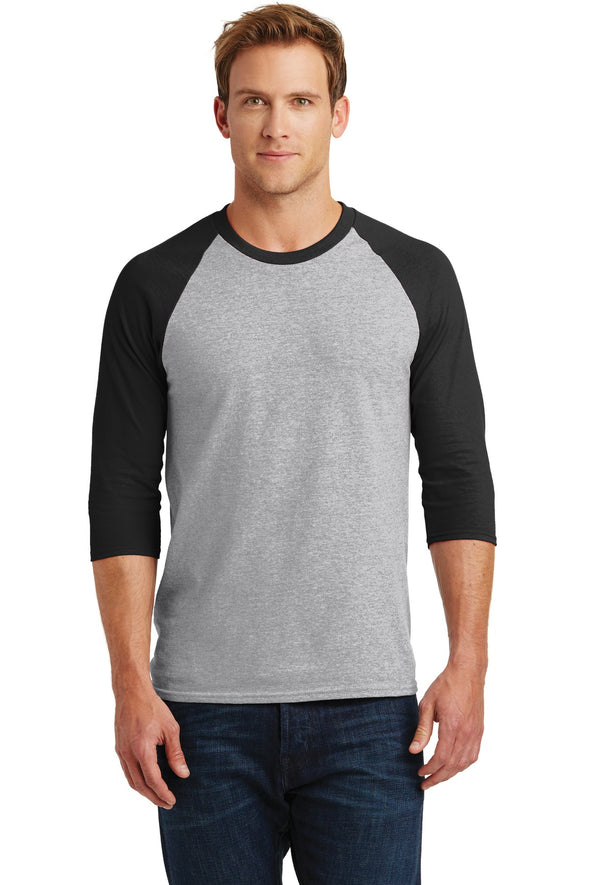 Gildan Heavy Cotton 3/4-Sleeve Raglan T-Shirt