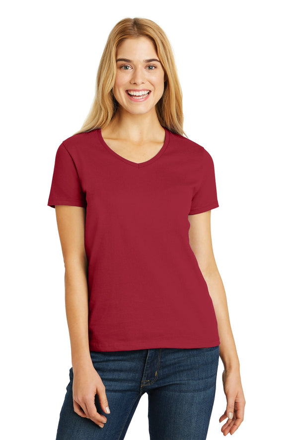 Hanes Ladies ComfortSoft V-Neck Tee