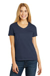 Hanes Ladies ComfortSoft V-Neck Tee