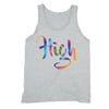 XtraFly Apparel Men's High Tie Dye 420  Tank-Top