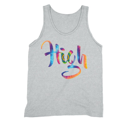 XtraFly Apparel Men's High Tie Dye 420  Tank-Top