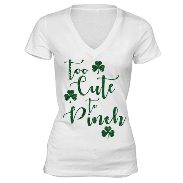 XtraFly Apparel Women's St. Patrick's Day Irish Pride V-neck Short Sleeve T-shirt