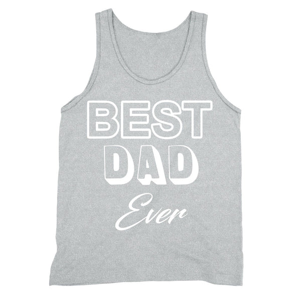 XtraFly Apparel Men's Best Dad Ever Father's Day Tank-Top