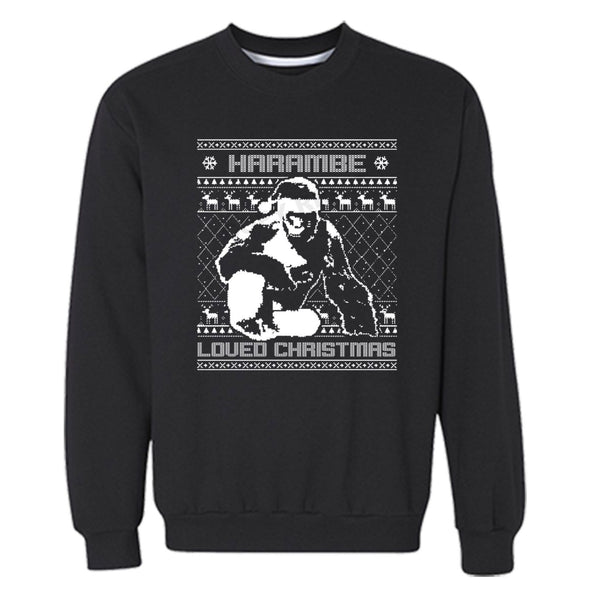 XtraFly Apparel Ugly Christmas Vacation Funny Pullover Crewneck-Sweatshirt