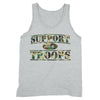 XtraFly Apparel Men's Support Our Troops Camo Military Pow Mia Tank-Top