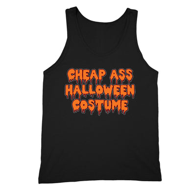XtraFly Apparel Men's Cheap Ass Costume Halloween Pumpkin Tank-Top