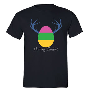 XtraFly Apparel Men's Hunting Season Antlers Easter Crewneck Short Sleeve T-shirt