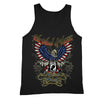 XtraFly Apparel Men's Blood of Heroes Eagle Military Pow Mia Tank-Top