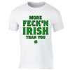 XtraFly Apparel Men's St. Patrick's Day Irish Pride Crewneck Short Sleeve T-shirt