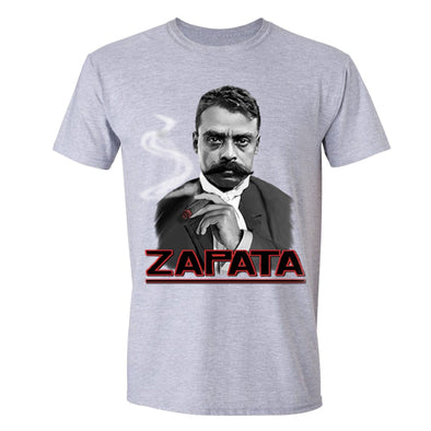 XtraFly Apparel Men's Emiliano Zapata Zapatismo Mexican Heritage Crewneck Short Sleeve T-shirt