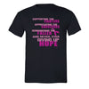 XtraFly Apparel Men's Breast Cancer Awareness Crewneck Short Sleeve T-shirt