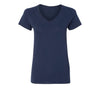 XtraFly Apparel Women's Active Plain Basic V-neck Short Sleeve T-shirt