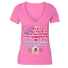 XtraFly Apparel Women's American Grown Mexican Heritage V-neck Short Sleeve T-shirt